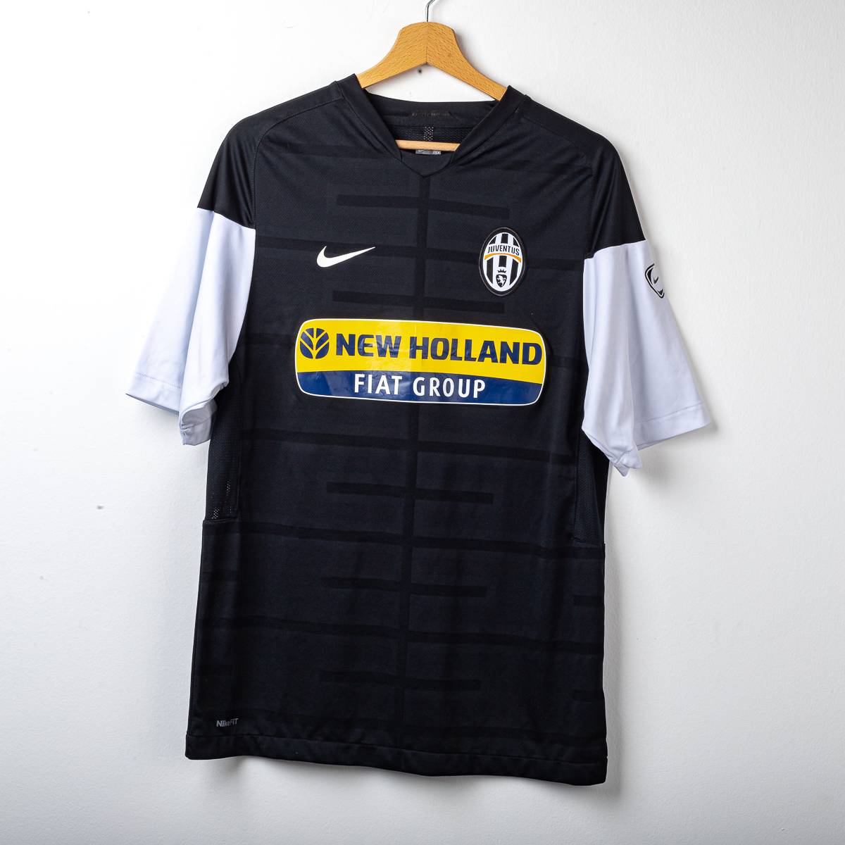 T-shirt Juventus Nera Nike New Holland 2008/2009