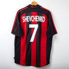 Maglia Home Milan Adidas Opel Shevchenko 7 2001/2002