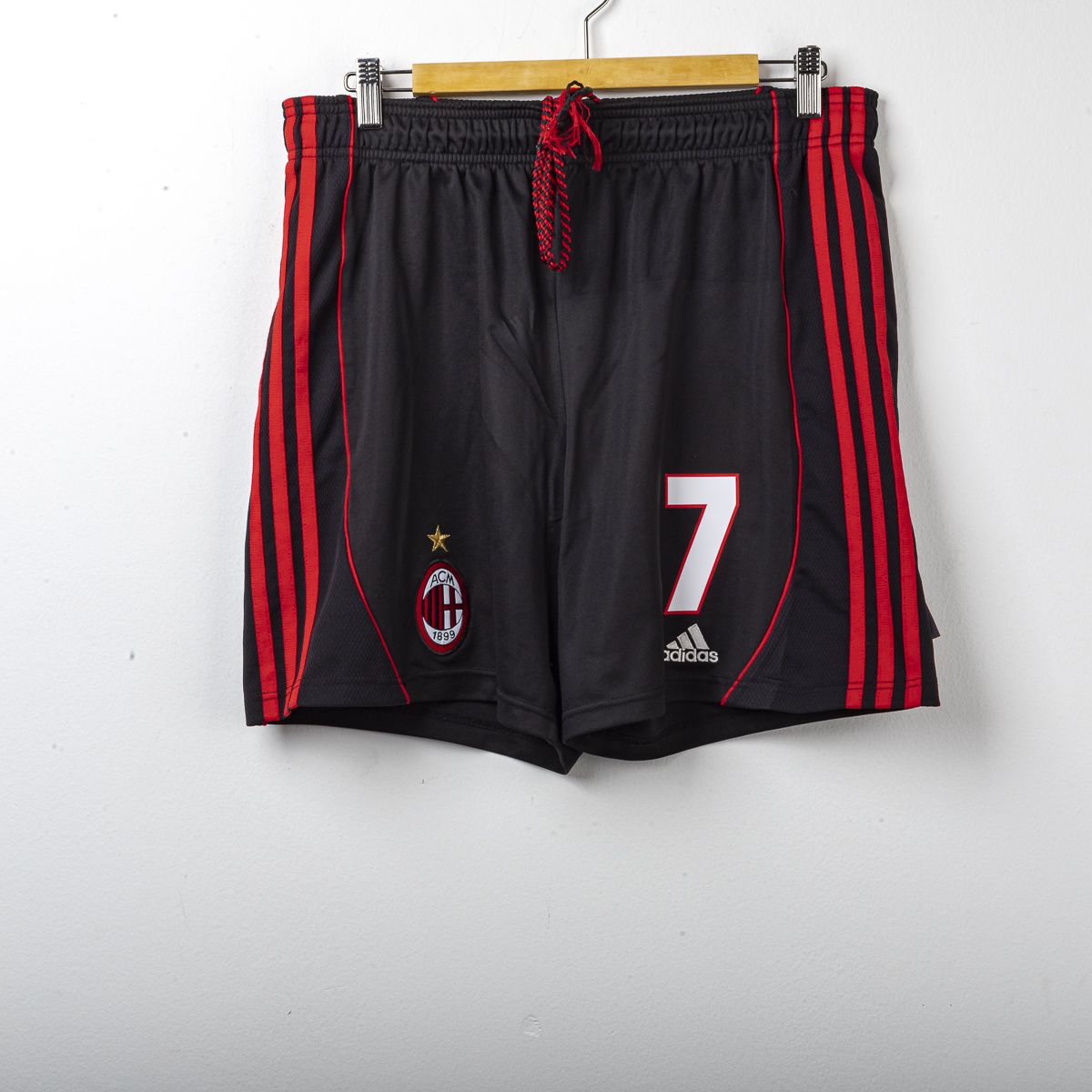 Pantaloncini Home Milan Adidas n7 2001/2002