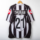 Maglia Home Juventus Lotto Fastweb Thuram 21 2002/2003