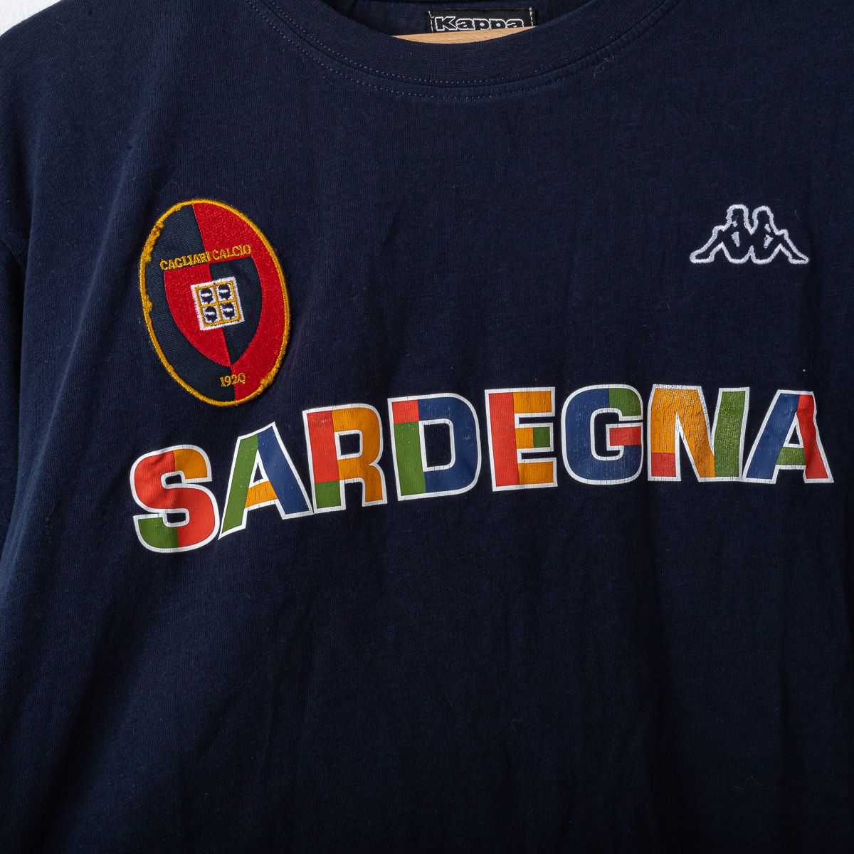 T-shirt Blu Cagliari Kappa Sardegna 2011/2012