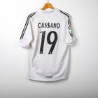 Maglia Home Real Madrid Adidas Cassano 19 2005/2006