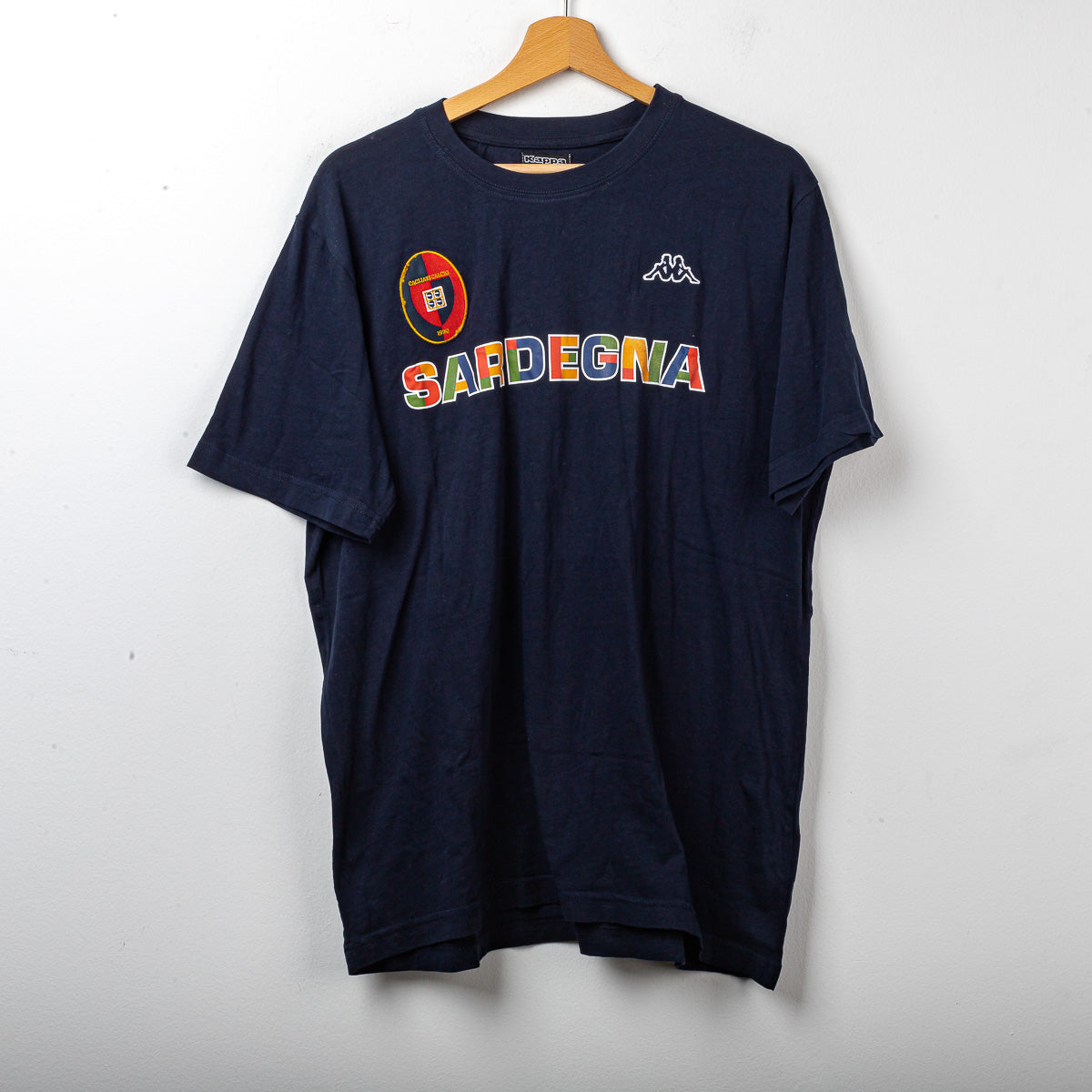 T-shirt Blu Cagliari Kappa Sardegna 2011/2012