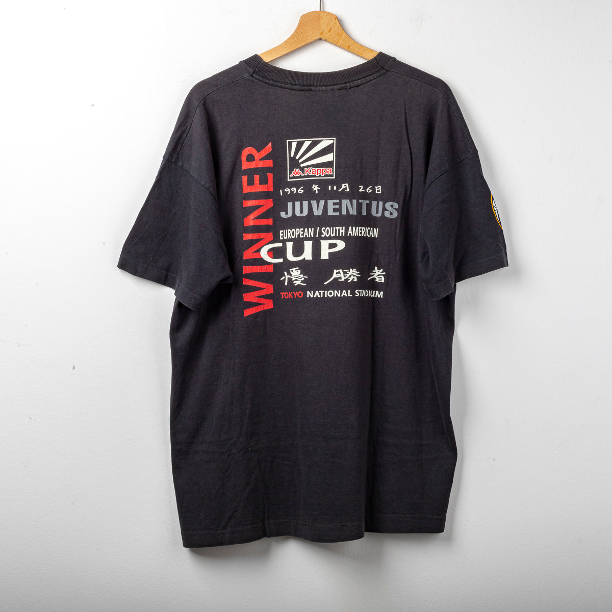 T-shirt Winner Tokyo National Stadium Juventus Kappa 1996
