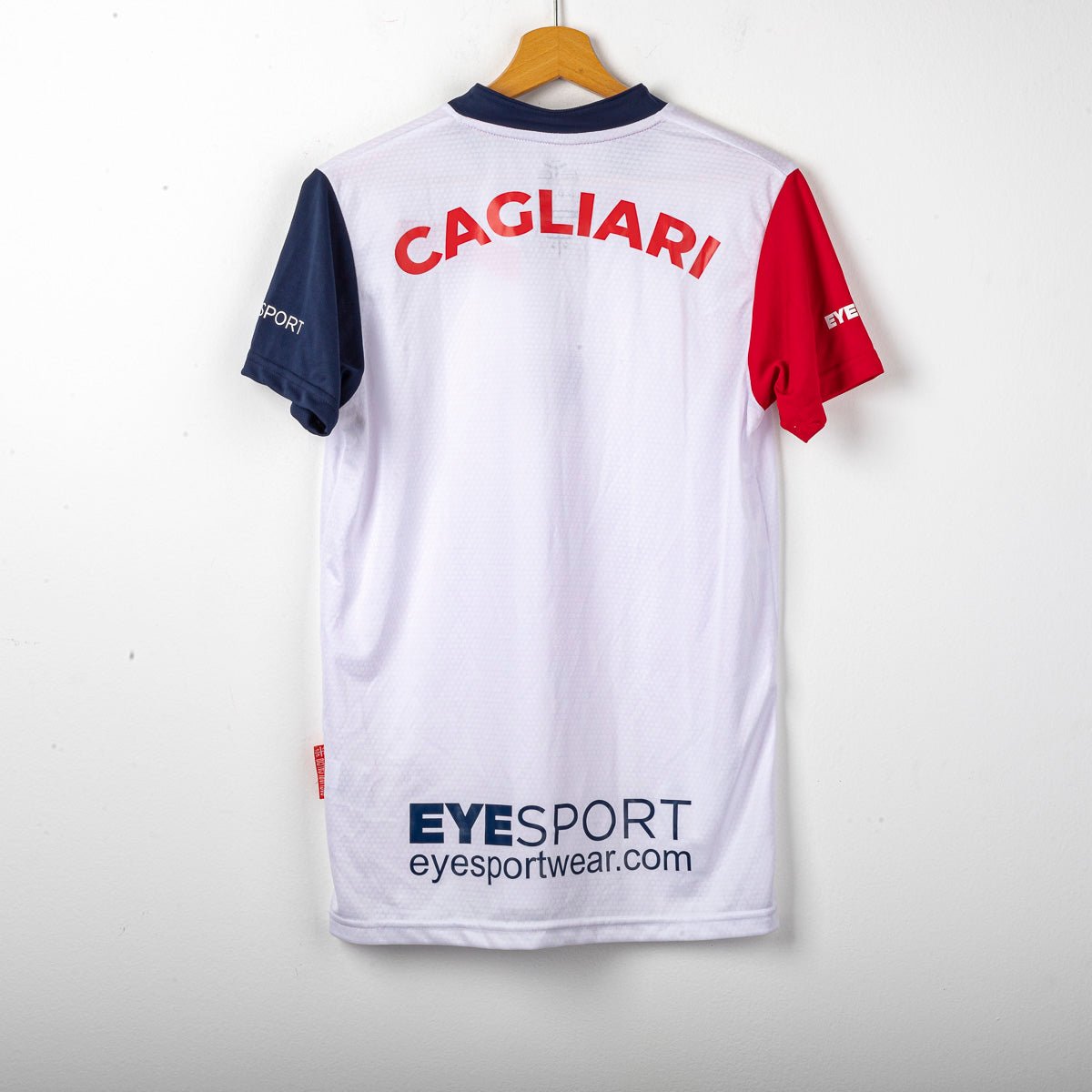 T-Shirt Cagliari Bianca Eye 2022/2023