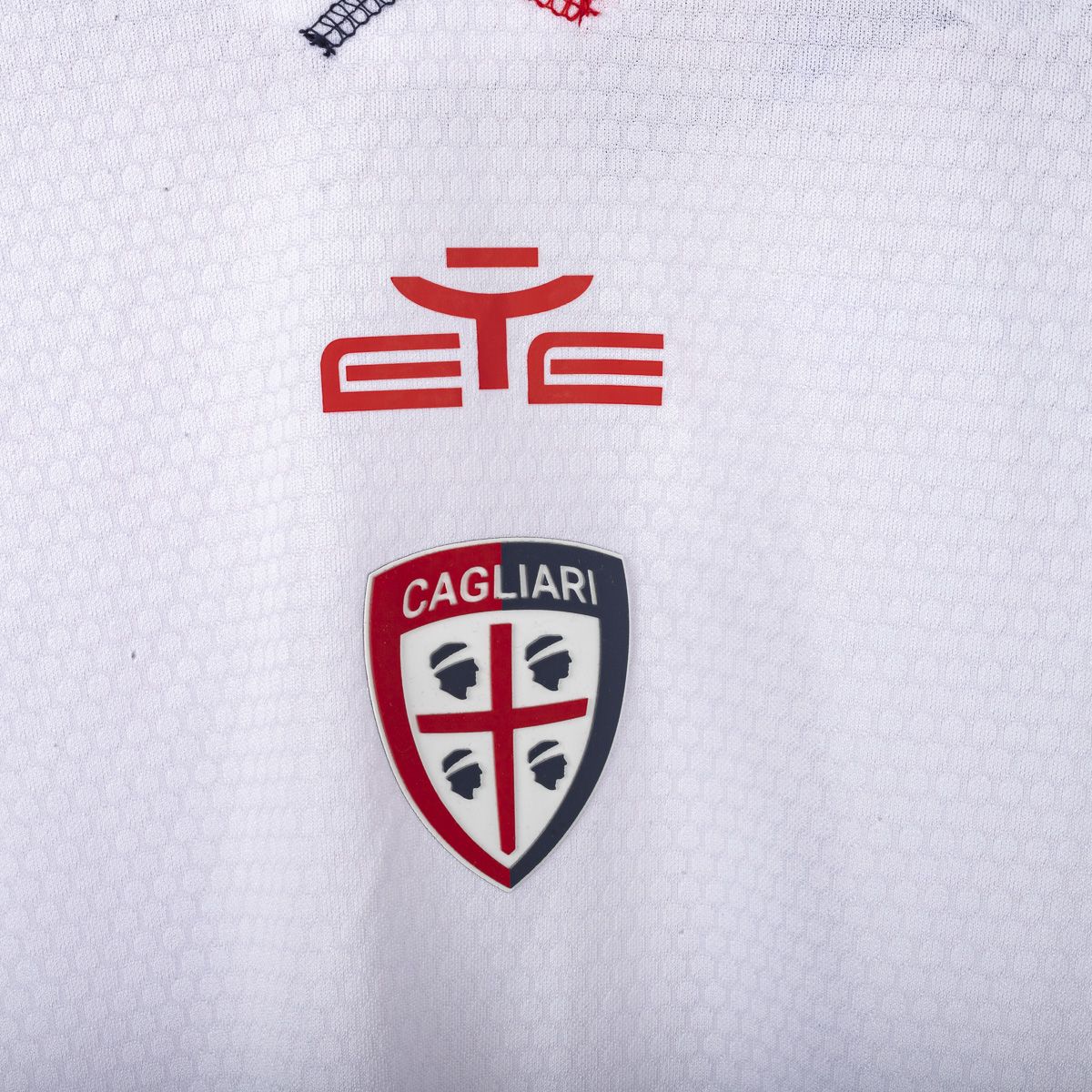 T-Shirt Cagliari Bianca Eye 2022/2023