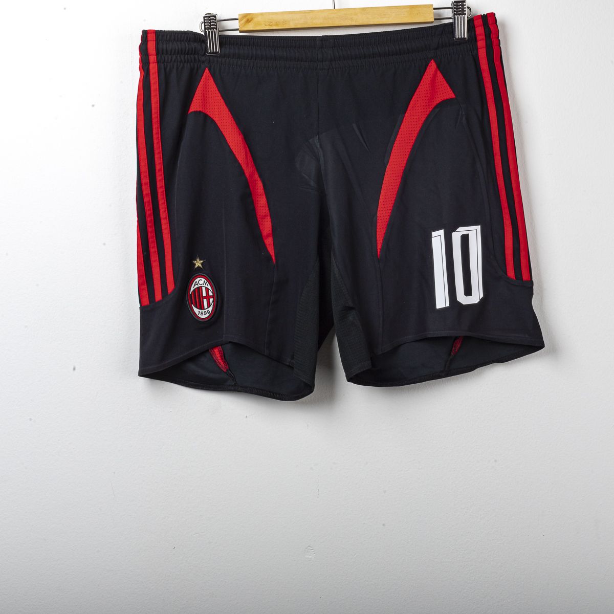 Pantaloncini Home Milan Adidas n10 2007/2008
