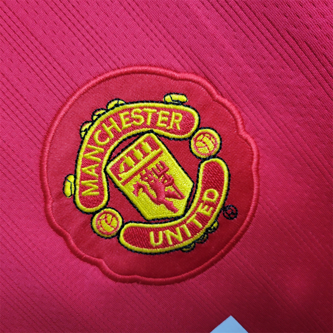 Man. United Maglia Home Pr. League Long 2007/08